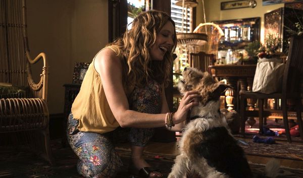 Judy Greer as Shelly with Pepper in Craig Johnson's Wilson